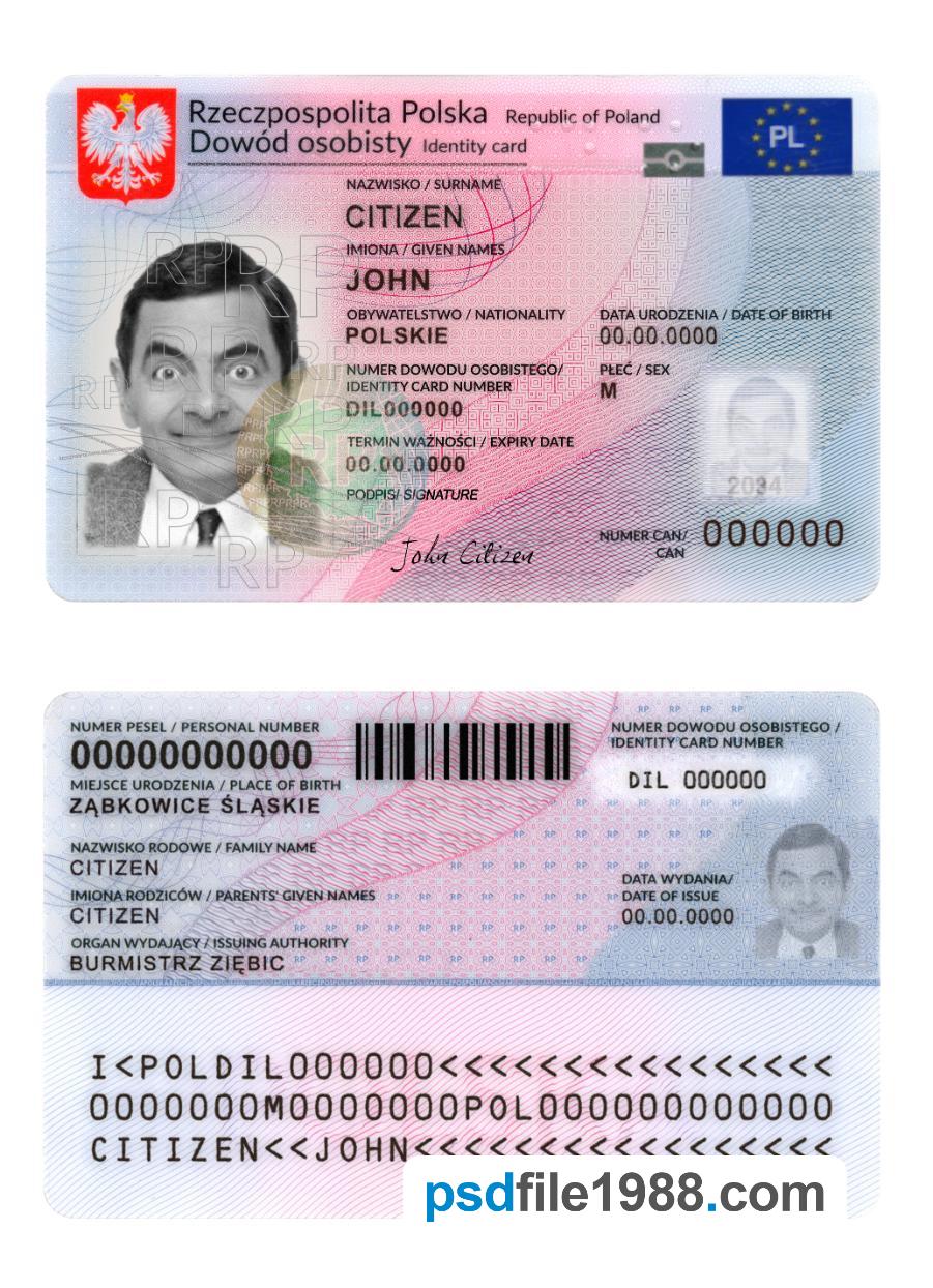 Poland ID Card 2023-Present